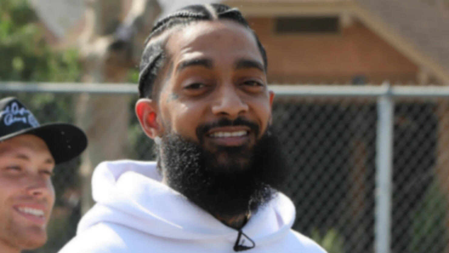 Nipsey Hussle's Girlfriend Lauren London Pays Tribute at Memorial