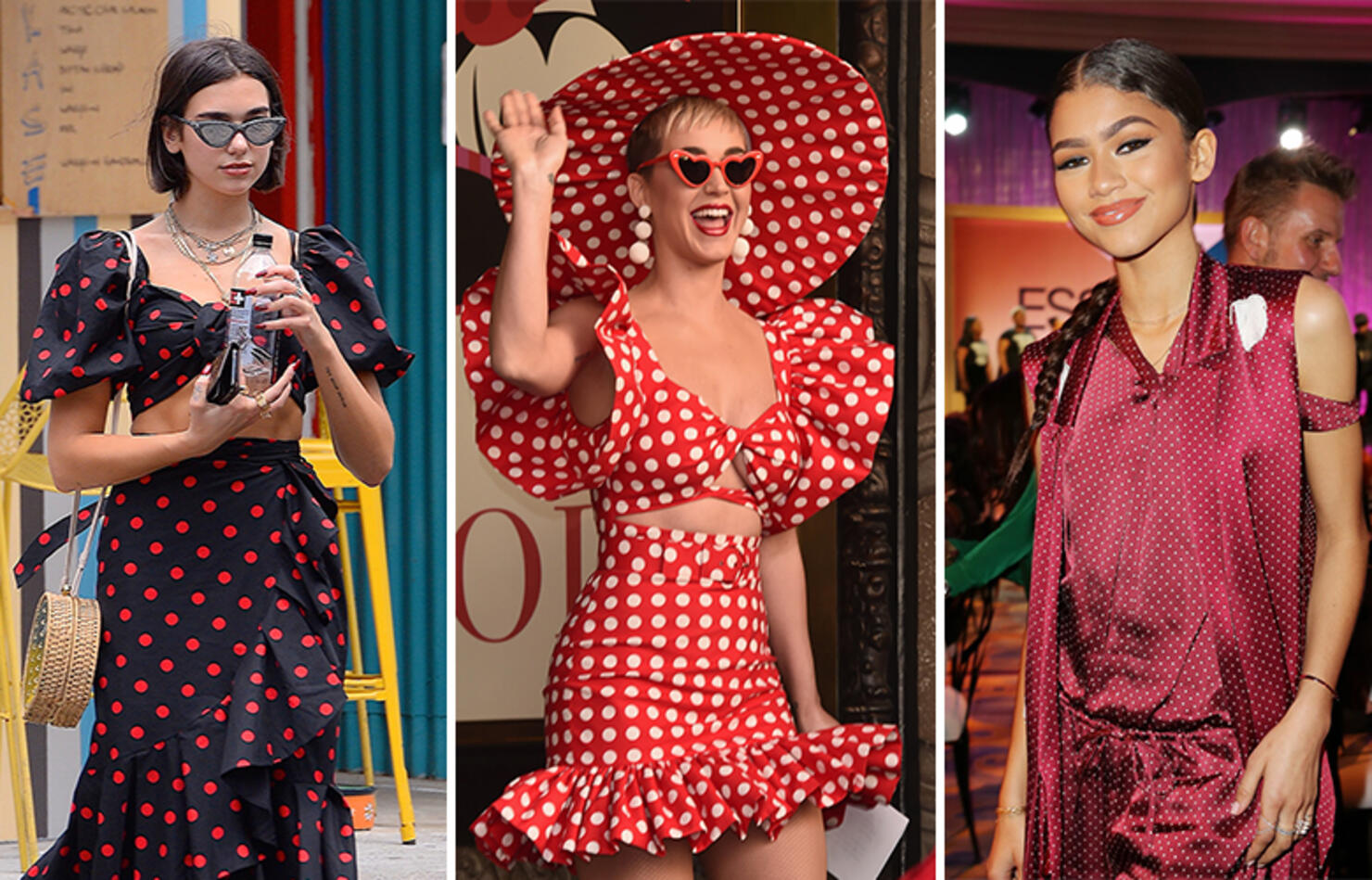 23 Celebs Spotted In Polka Dots