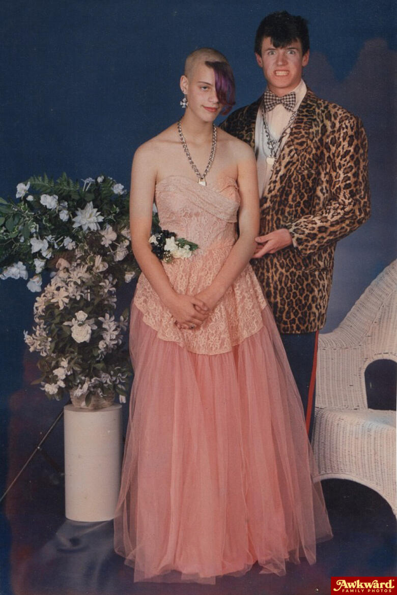 The Most Awkward Prom Photos From The '90s | iHeart