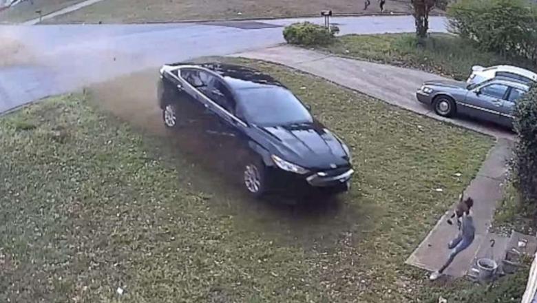 Young Girl Lucky To Be Alive After Car Slams Into Her In Her Front Yard ...