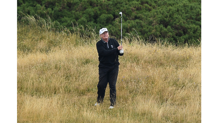 Scotland Protests At The Visit Of United States President Donald Trump