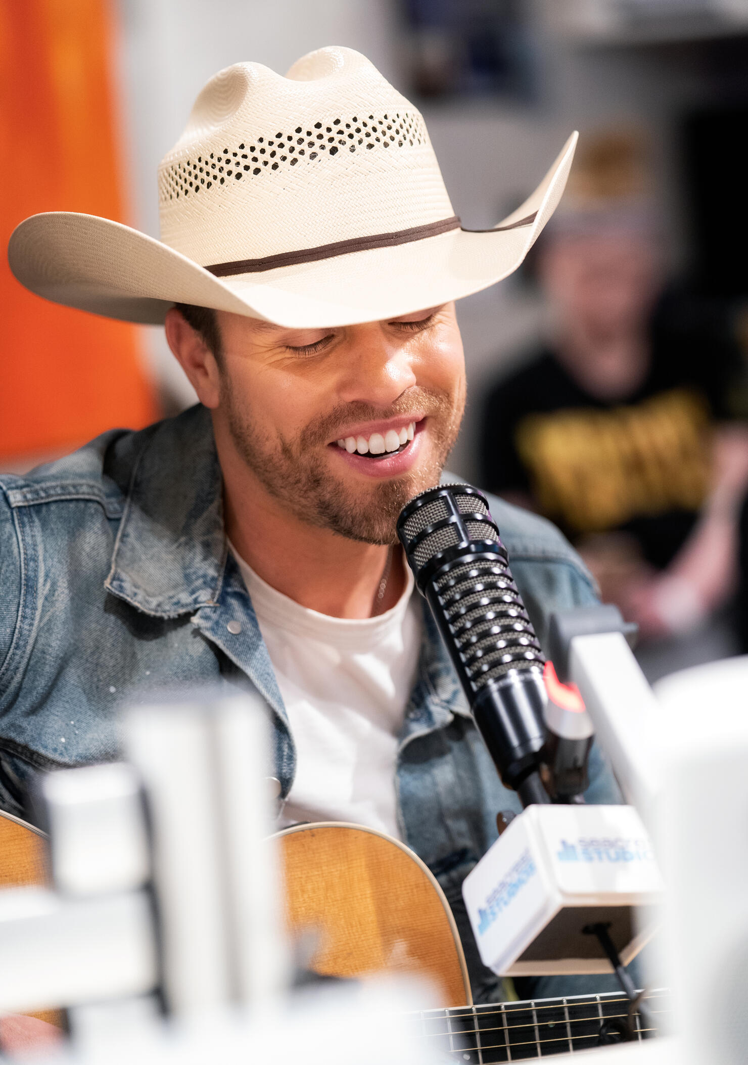 Dustin Lynch and Cody Alan at Seacrest Studios at Monroe Carell Jr. Children’s Hospital at Vanderbilt. 