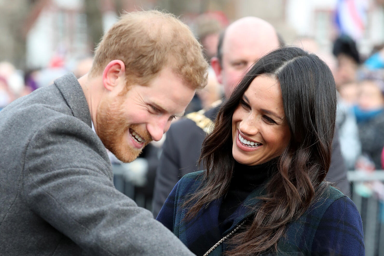 Prince Harry And Meghan Markle Visit Edinburgh