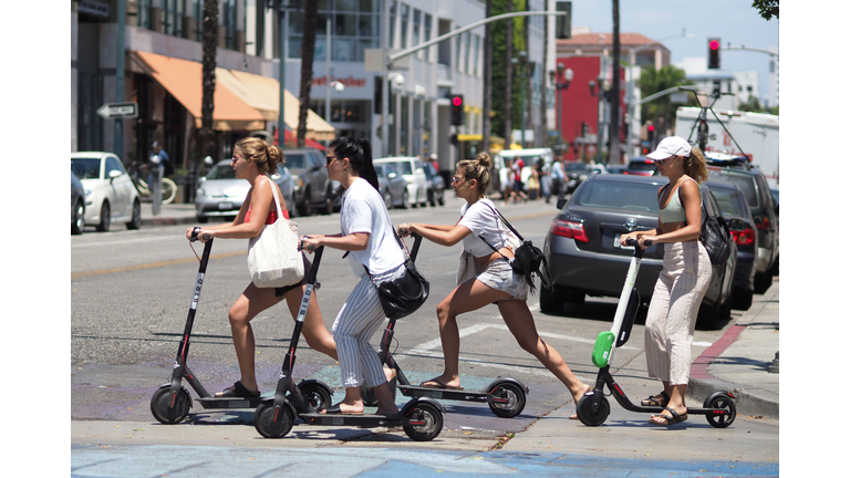 US-LIFESTYLE-TECHNOLOGY-ELECTRIC SCOOTER