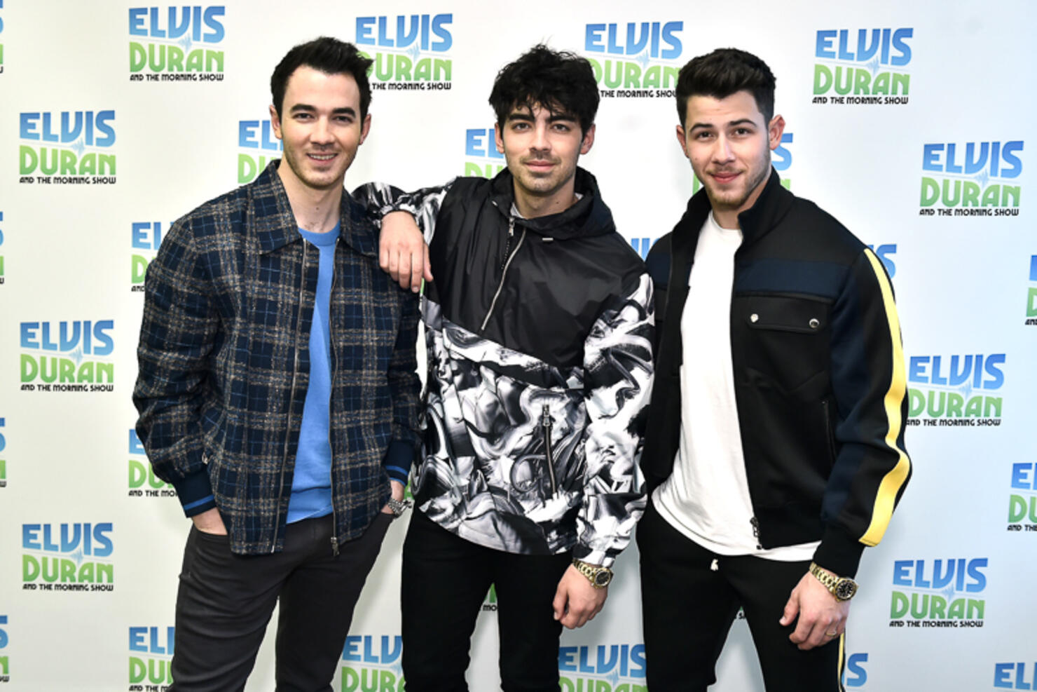 The Jonas Brothers Visit "The Elvis Duran Z100 Morning Show"
