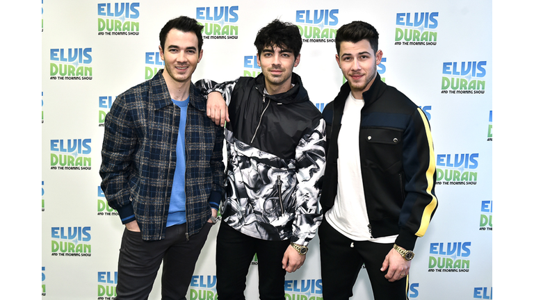 The Jonas Brothers Visit "The Elvis Duran Z100 Morning Show"