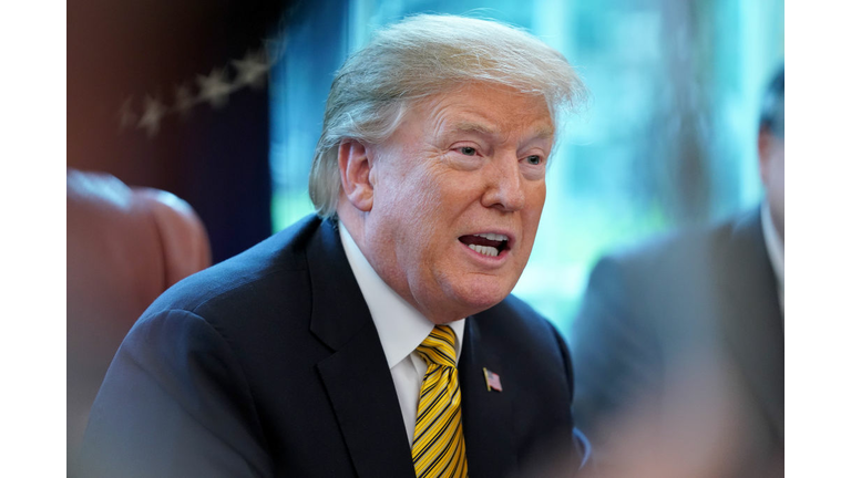 President Trump Meets With Vice Premier Of China At The White House