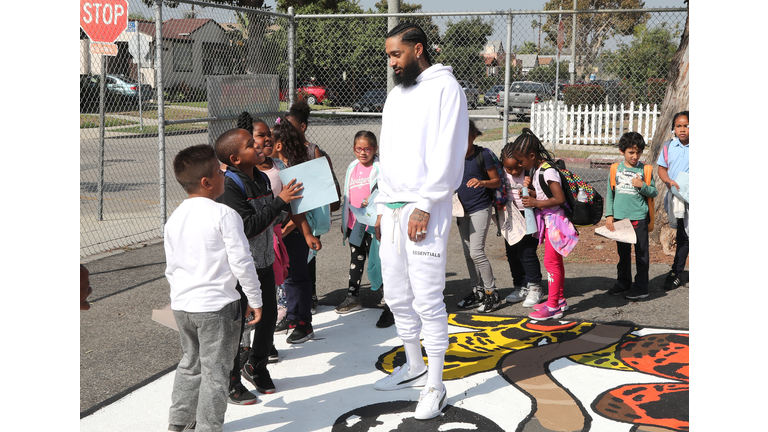 Nipsey Hussle x PUMA Hoops LA Court Refurbishment