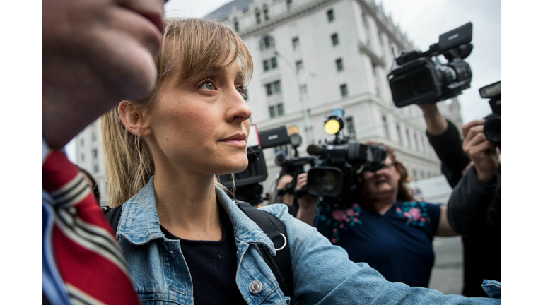 Actress Allison Mack Appears In Court Over Case Involving Alleged Sex Cult