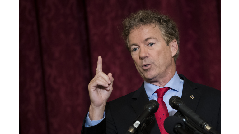 Rand Paul Holds Press Conference On Trump's Executive Order On Health Care