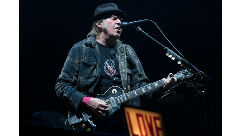 Neil Young in Quebec City Festival d'Ete on July 6, 2018, ALICE CHICHE/AFP/Getty Images