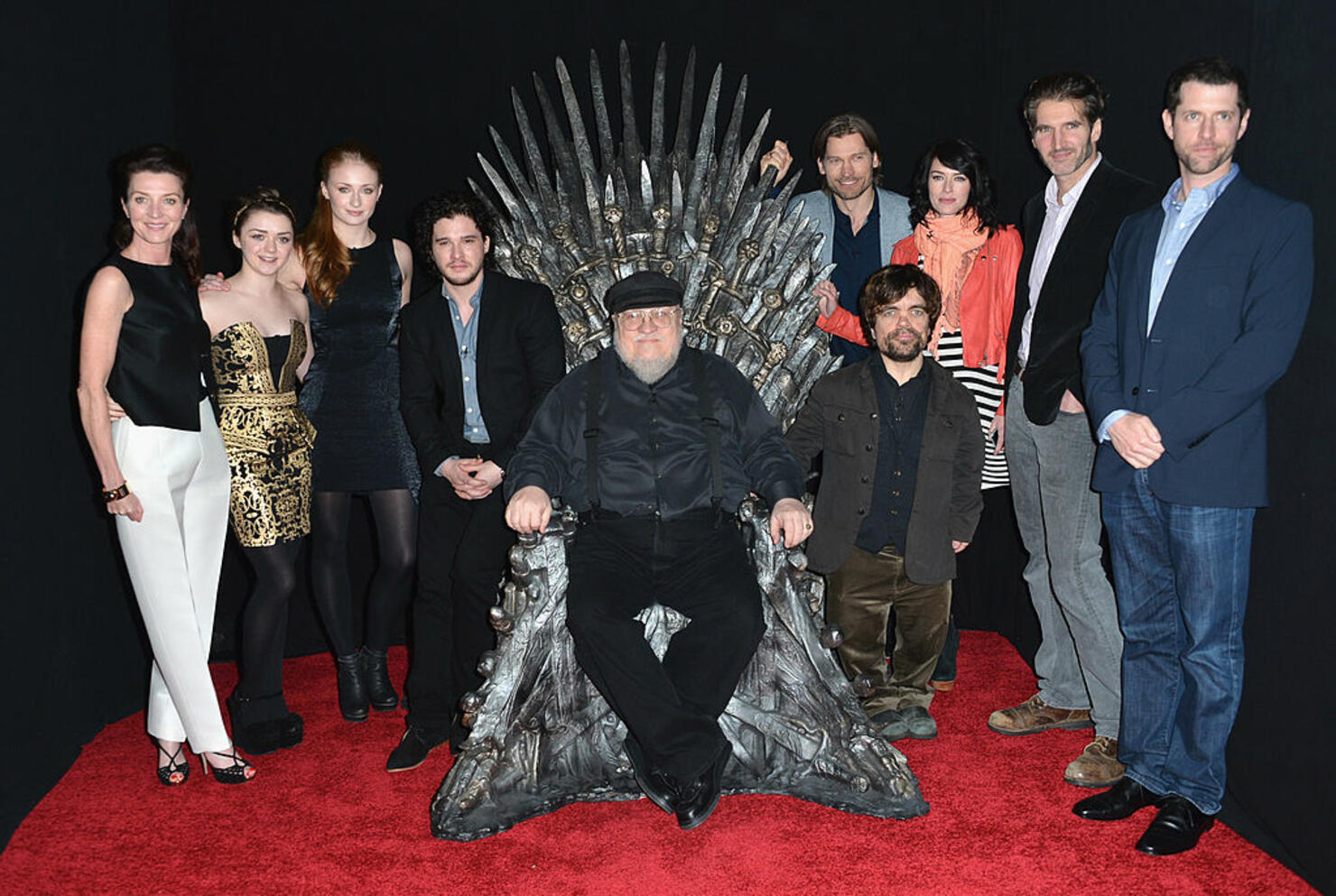  Game of Thrones: Season 1 : Sean Bean, Mark Addy, Nikolaj  Coster-Waldau, Michelle Fairley, Lena Headey, Emilia Clarke, Iain Glen,  Harry Lloyd, Kit Harington, Sophie Turner, Maisie Williams, Richard Madden,  Alfie