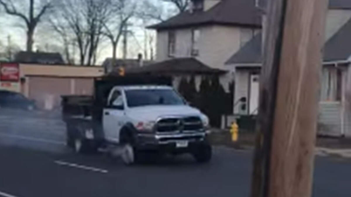 Teen Leads Cops On Wild High-Speed Chase In A Stolen Dump Truck