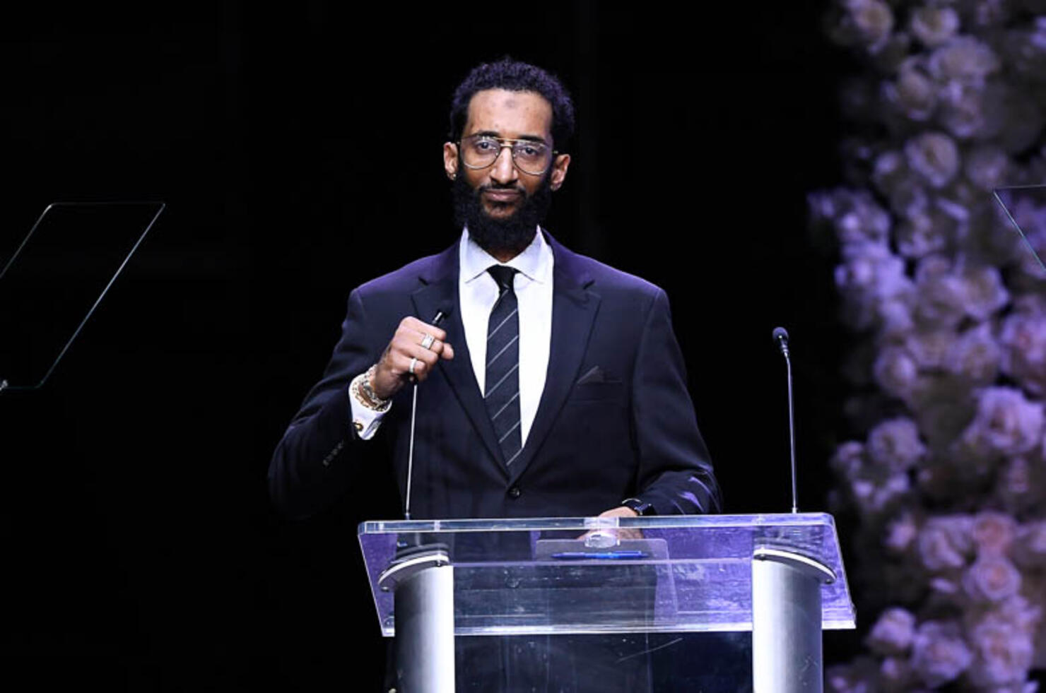 Nipsey Hussle's Celebration Of Life - Inside