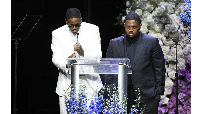 Nipsey Hussle's Celebration Of Life - Inside