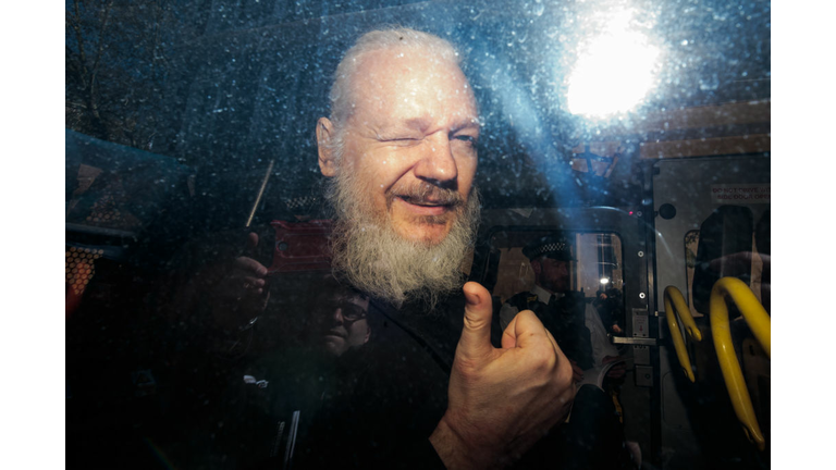 Julian Assange Appears At Westminster Magistrates Court