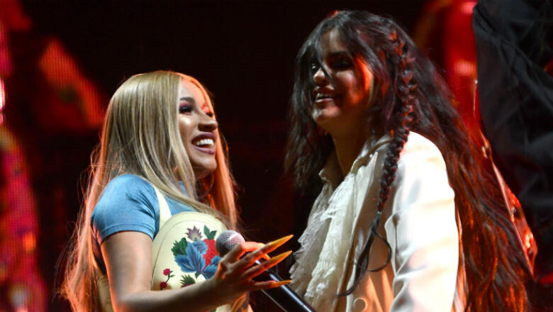 Cardi B, Selena Gomez & Ozuna Surprise Fans At Coachella ...