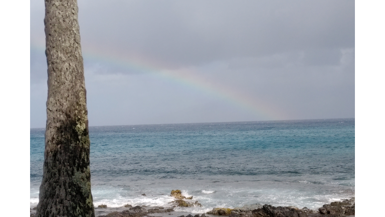 rainbow over Molokai!