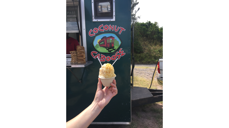 Coconut Shave Ice!