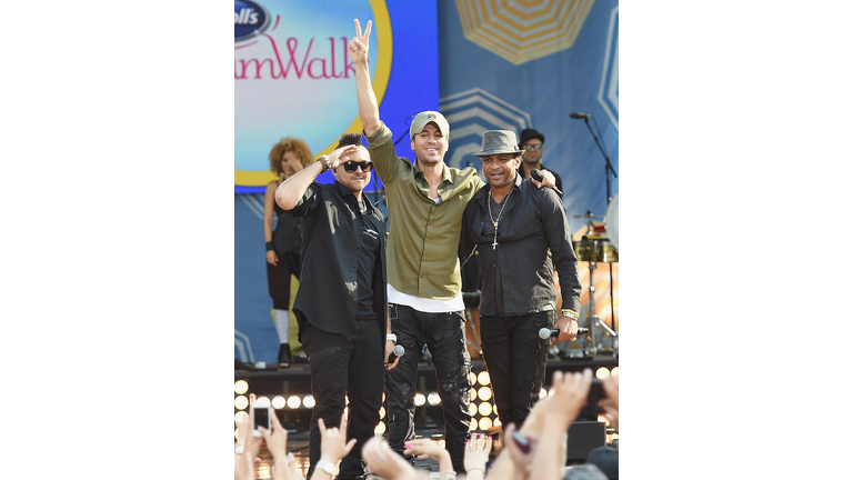 Enrique Iglesias Performs On ABC's "Good Morning America"