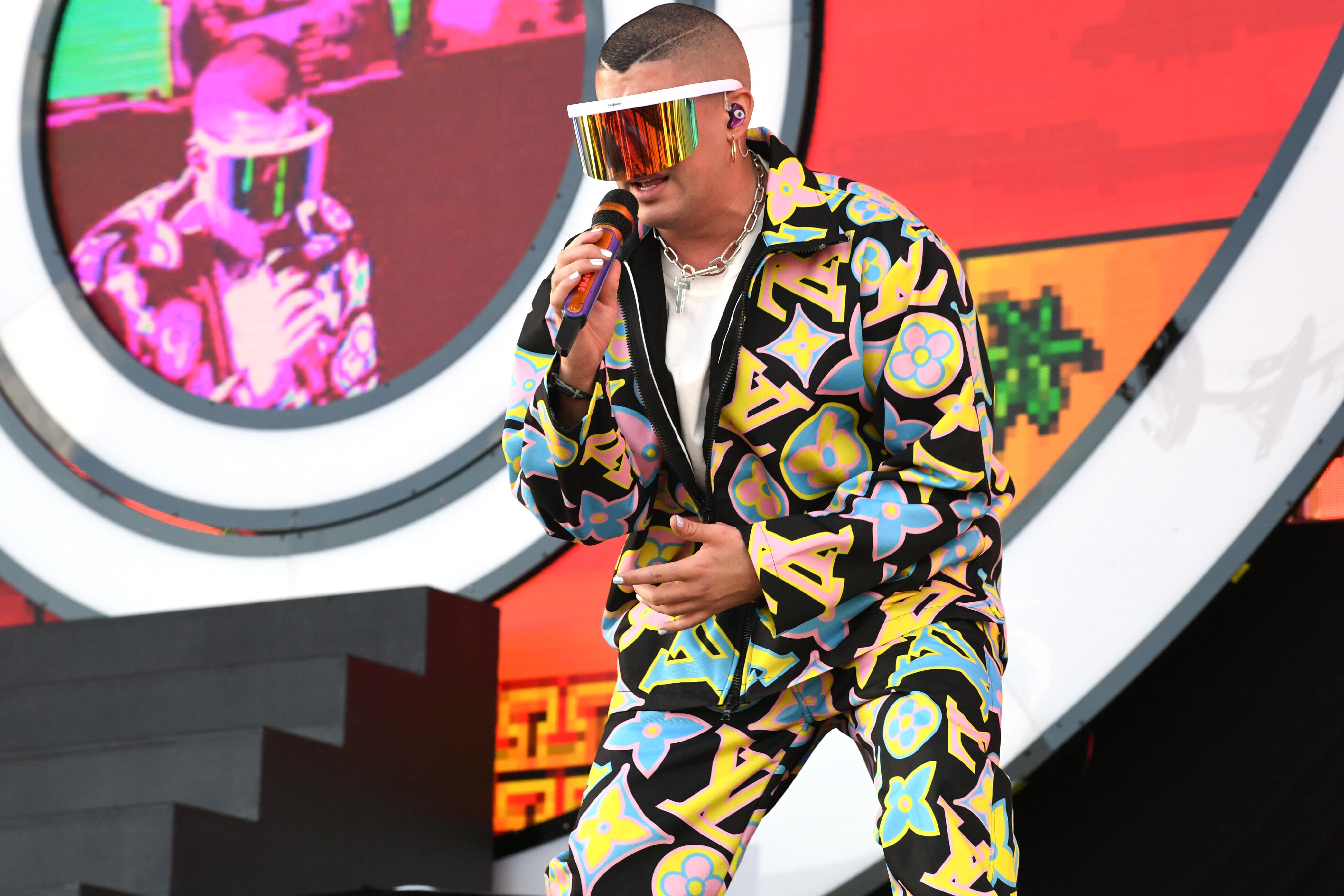 Bad Bunny Brought Out J Balvin For an Epic Coachella 2019 Performance