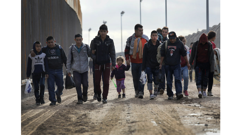 U.S. Customs And Border Patrol Agents Patrol Border In El Paso, TX