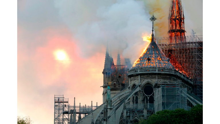 FRANCE-FIRE-NOTRE DAME