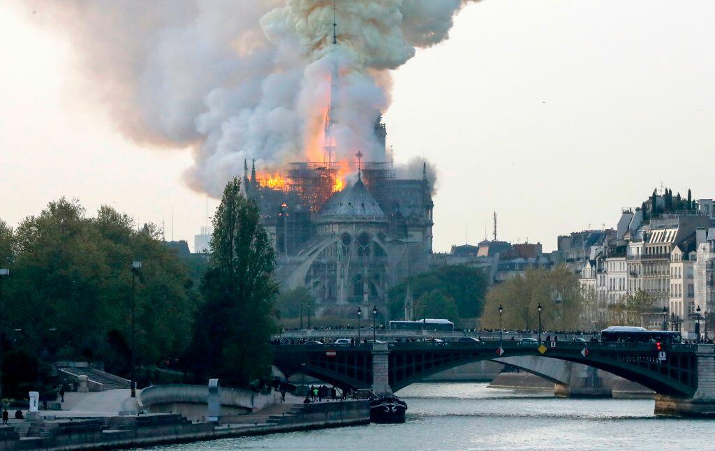 Fire at Paris' Notre Dame Cathedral  - Thumbnail Image