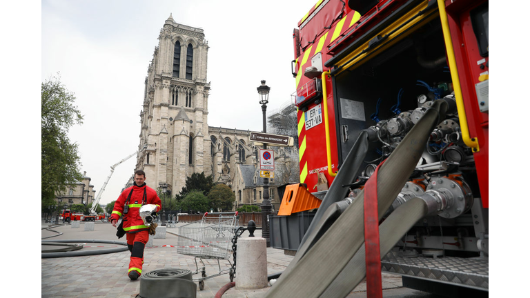 Paris Assesses Damage Following Notre Dame Blaze