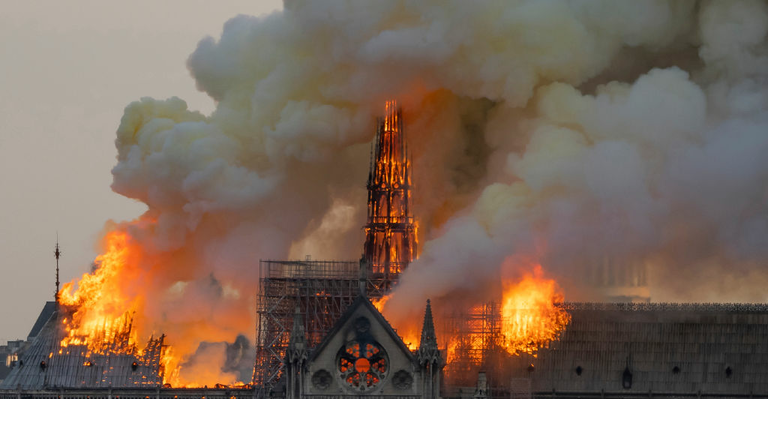 FRANCE-FIRE-NOTRE DAME