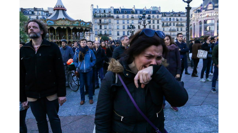 TOPSHOT-FRANCE-FIRE-NOTRE DAME