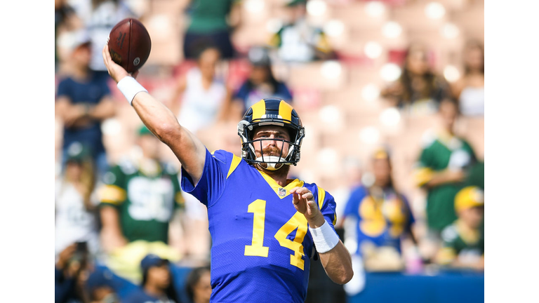 Green Bay Packers v Los Angeles Rams