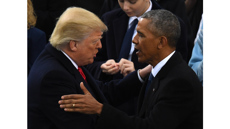 TRUMP INAUGURATION SWEARING IN