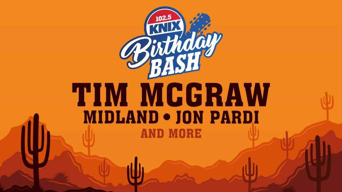 The First Ever KNIX Birthday Bash Lineup Is Here & It's Amazing 102.5