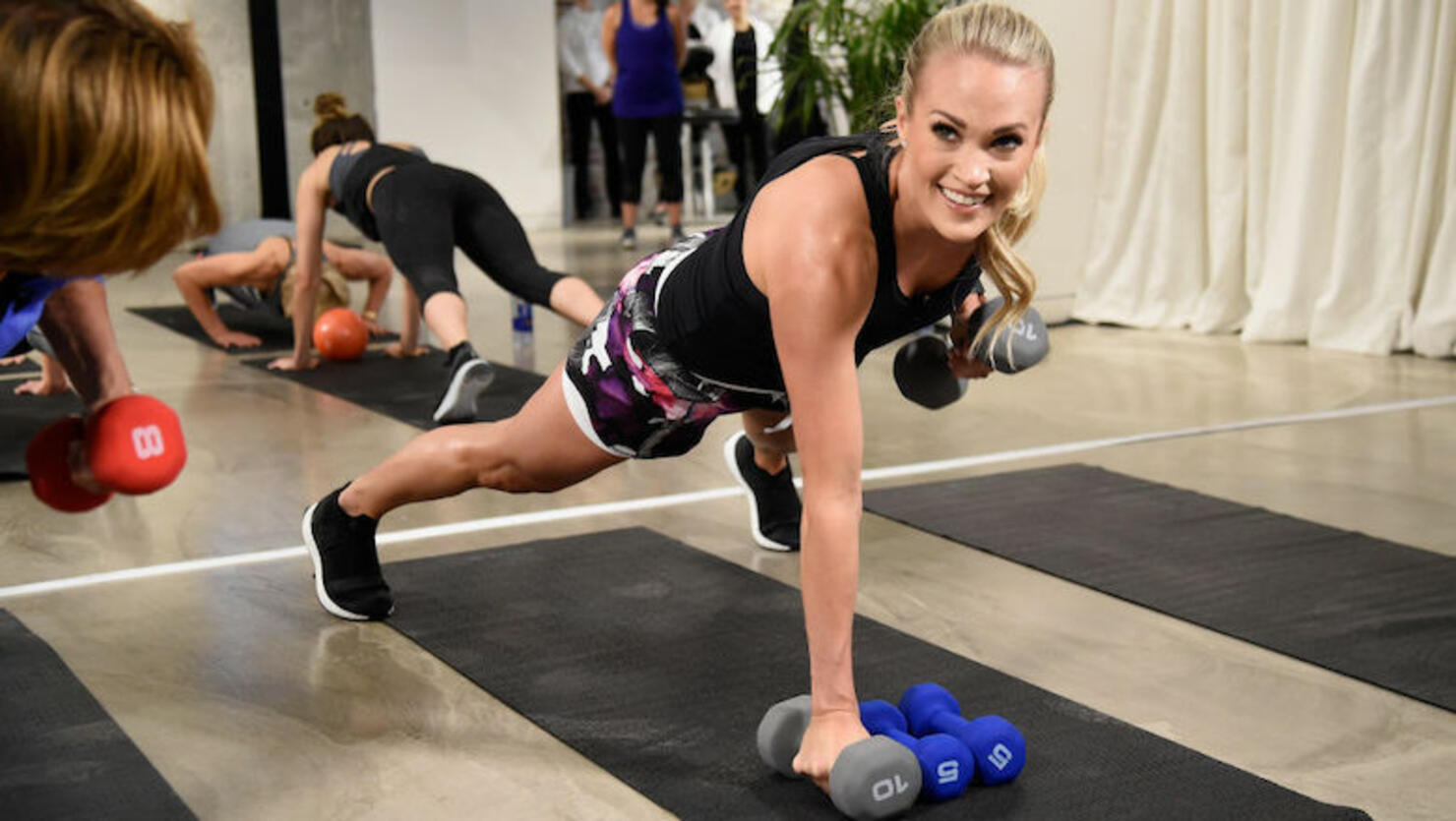 Carrie Underwood Says Cute Workout Clothes Give Her A 'Little Boost