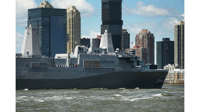 A Navy spokesperson confirmed that NCIS is investigating the device found aboard the USS Arlington, currently in port in Greece.