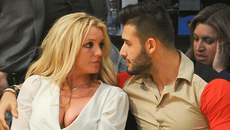 Britney Spears Spotted Out With Boyfriend Sam Asghari Amid Treatment | iHeartRadio