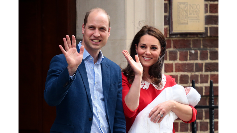The Duke & Duchess Of Cambridge Depart The Lindo Wing With Their New Son