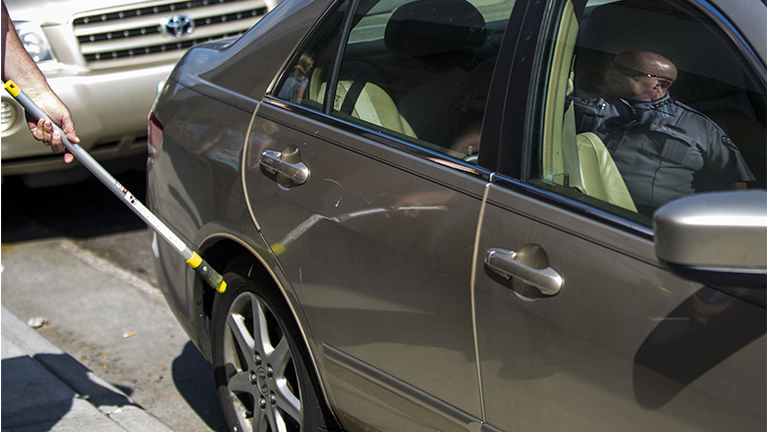 The City of Arvada is enforcing parking restrictions downtown, ticketing cars for staying too long.