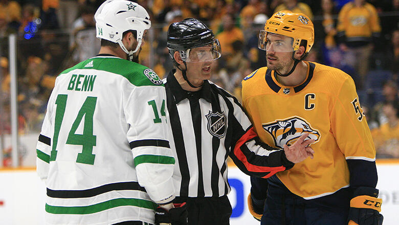 Wes McCauley Game Worn and Signed NHL Referee Jersey