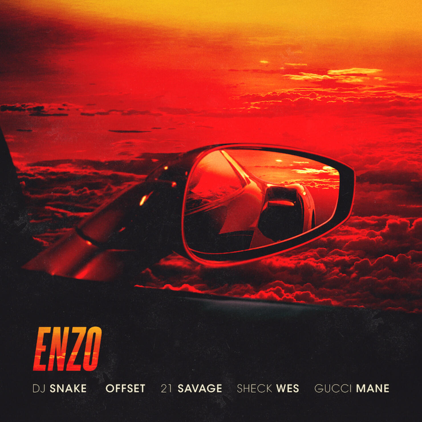 DJ Snake, Offset, 21 Savage, Sheck Wes, Gucci Mane - "Enzo" Cover Art