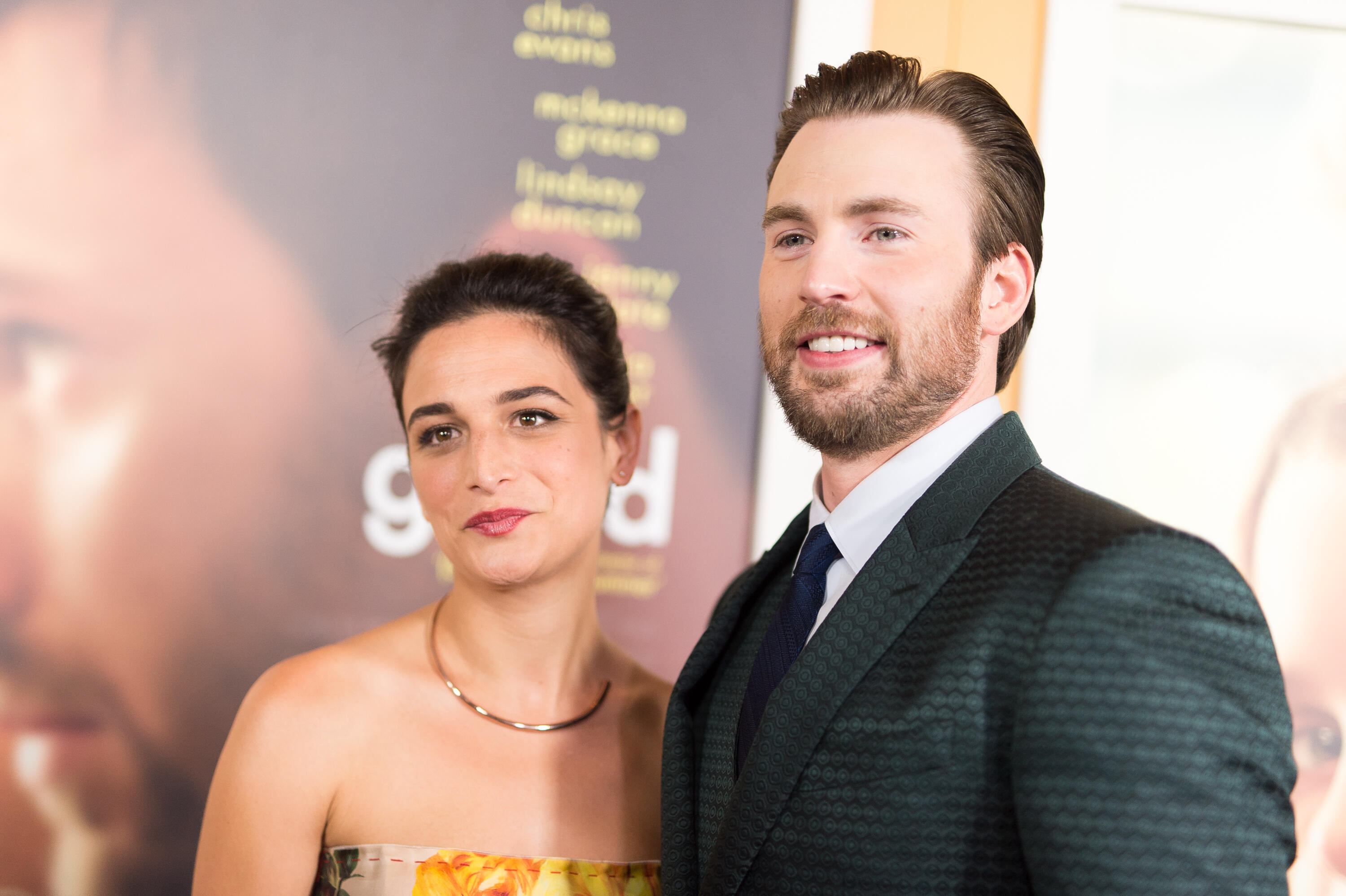 Chris Evans Says Ex-Girlfriend Jenny Slate Thought He Was A Bro iHeart image