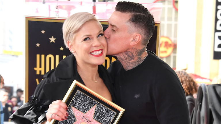 Pink Honored With Star On The Hollywood Walk Of Fame
