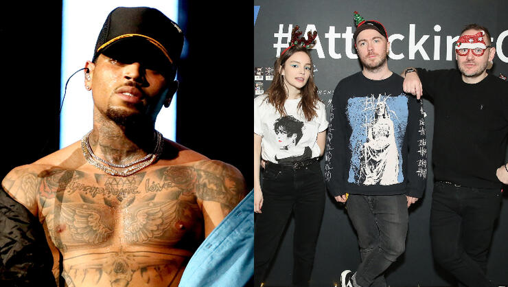Chris Brown Slams Chvrches Wishes They Walked In Front Of