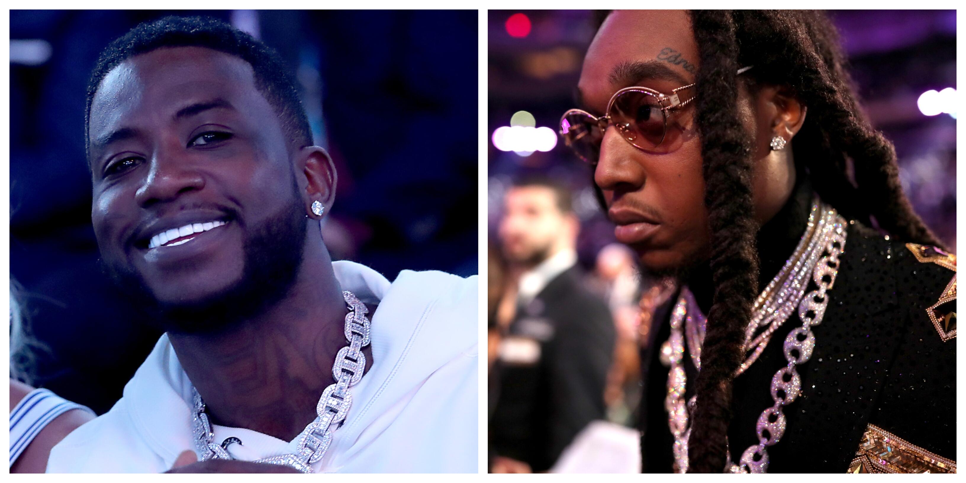 Takeoff Checks Gucci Mane Over Fake Chain Claims | iHeartRadio