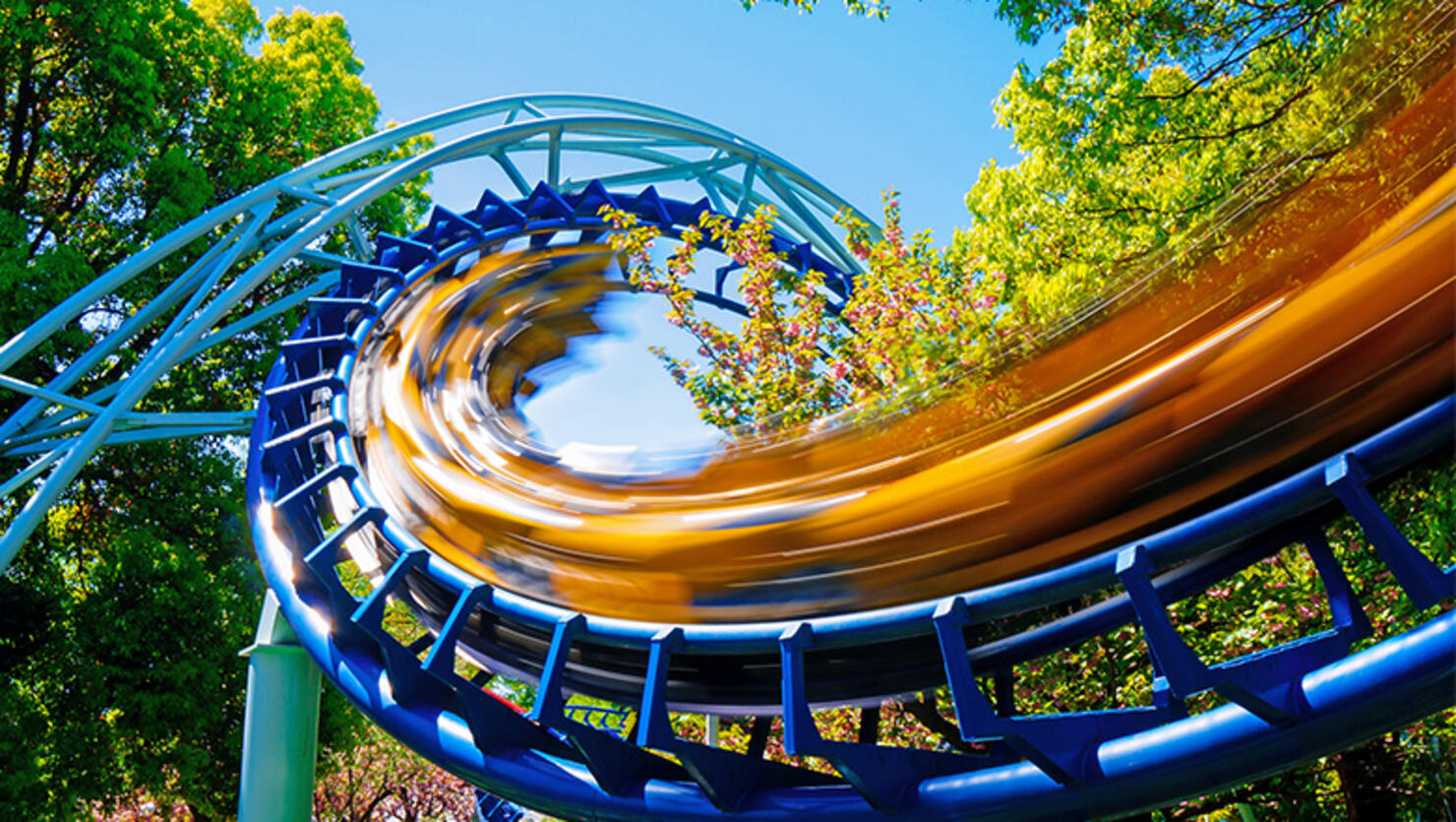 Test Dummies Fall Off Roller Coaster And Land On Roof Of Motel