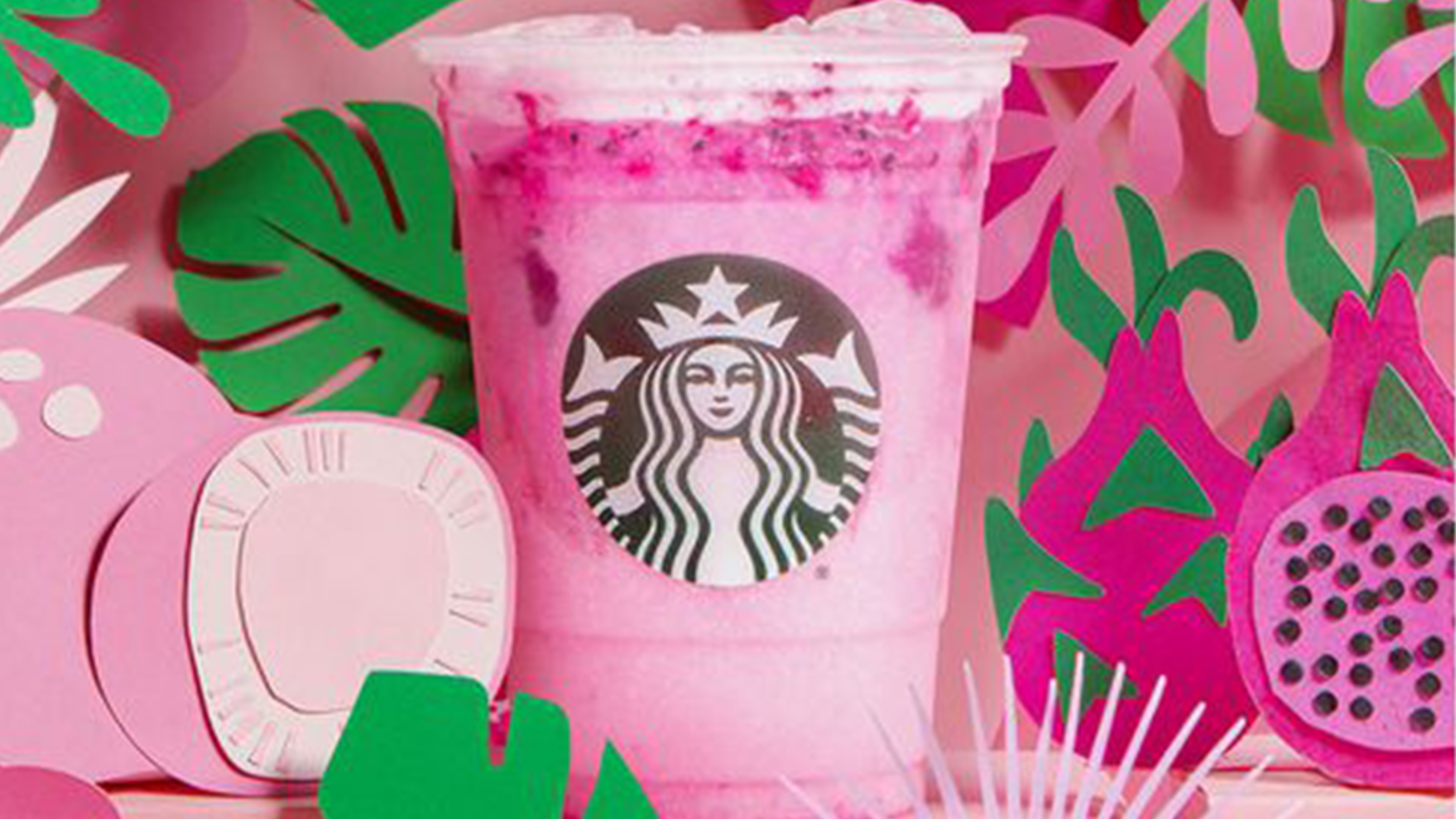 Starbucks Debuts Hot Pink 'Dragon Drink' As New Permanent Menu