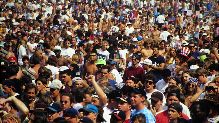Audience At Woodstock '94