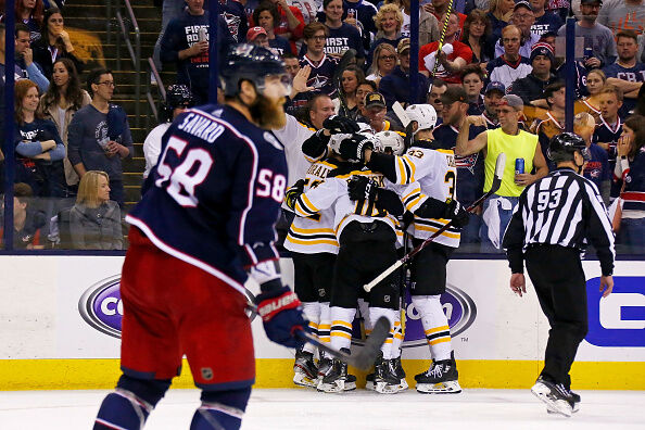 Boston Bruins v Columbus Blue Jackets - Game Four