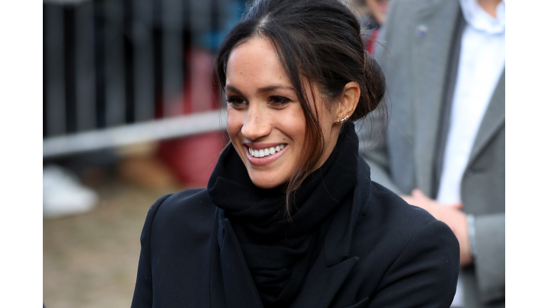 Prince Harry And Meghan Markle Visit Cardiff Castle